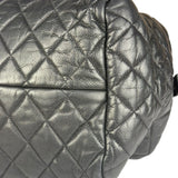 Chanel Black Caviar Quilted Coco Cocoon Bowler Bag 2009