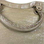 Balenciaga Olive Lambskin Velo Moto Two-Way Bag