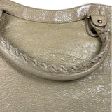 Balenciaga Olive Lambskin Velo Moto Two-Way Bag