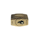 Hermes Cedena Lock & Key Leather Clochette Set