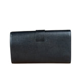 Yves Saint Laurent Black Leather Chyc Y Clutch Replacement Chain