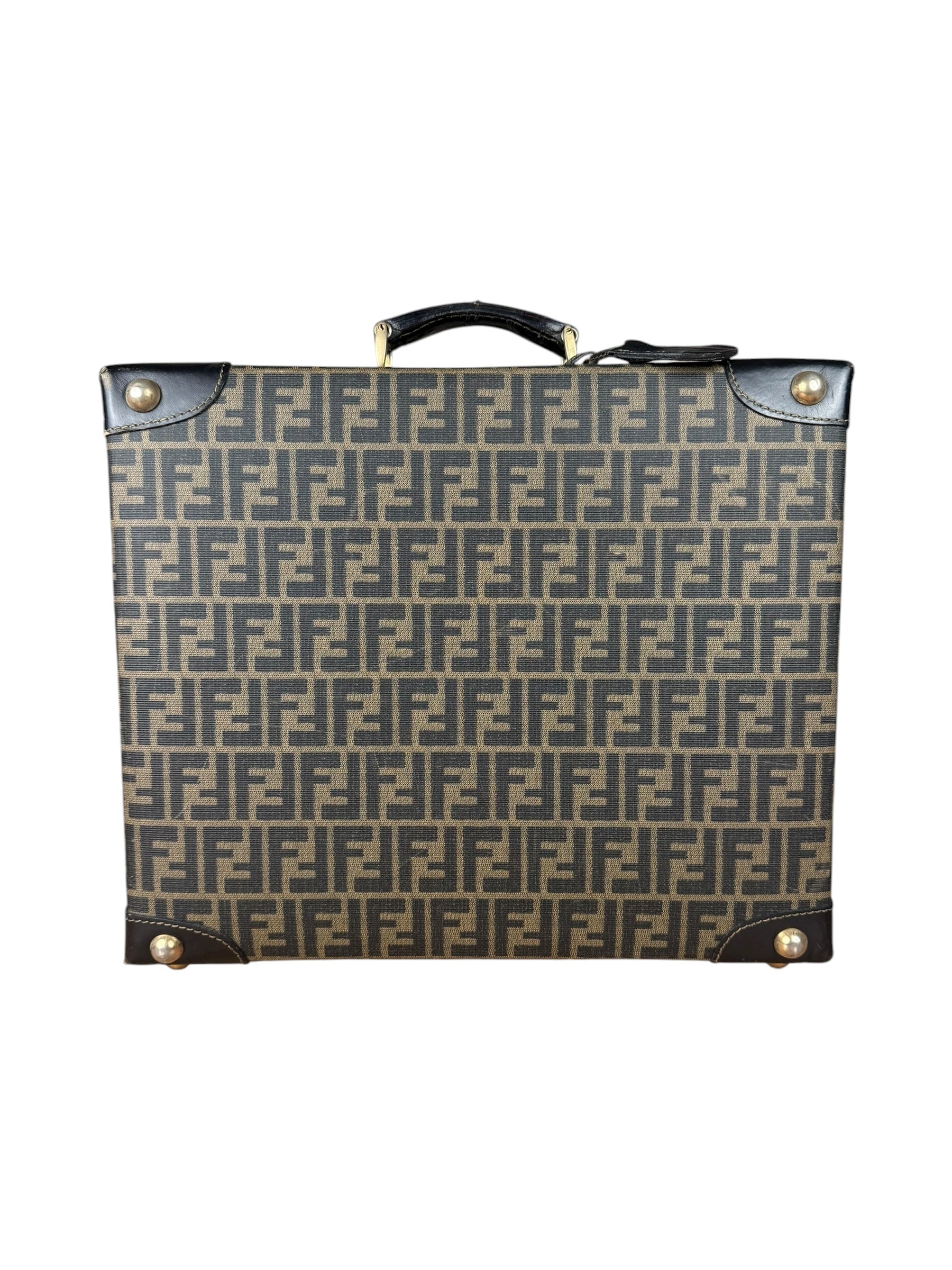 Fendi Zucca Vintage FF Briefcase