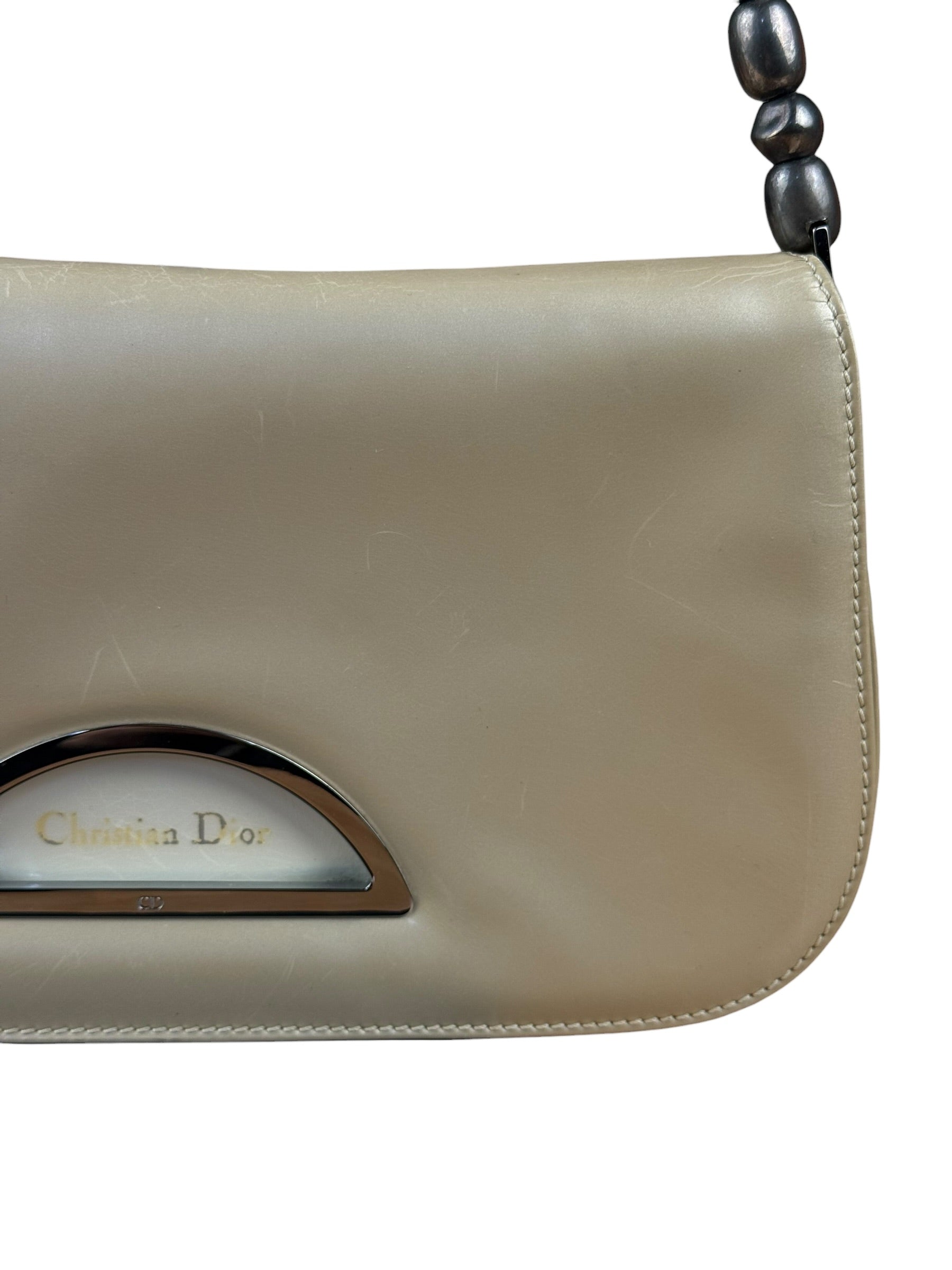 Christian Dior Vintage Patent Leather Malice Shoulder Bag