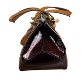 Louis Vuitton Burgundy Monogram Vernis Rosewood Avenue Handbag