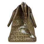Fendi Brown PVC FF Zucchino Tote Bag