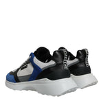 Versace Men's Multi Canvas Leather Medusa Sneakers