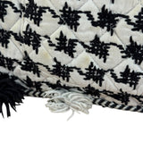 Chanel Tweed Woven Medium Classic Double Flap Bag 2014
