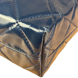 Chanel Blue Patent Quilted Business Flap Bag 2012 17ds