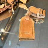 Louis Vuitton Leather Luggage Tag