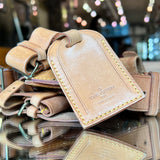 Louis Vuitton Leather Luggage Tag
