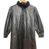 Pearltone Vintage Black Long Coat