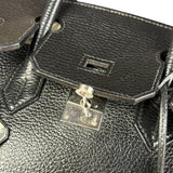 Hermes Birkin 30 Black Togo Leather Handbag 2002