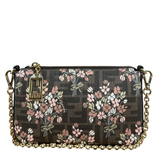 Fendi Floral FF Chain Pochette