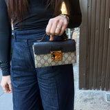 Gucci Crossbody GG Supreme Padlock Mini