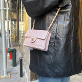 Chanel 2000 Pink Mini Square Flap Bag