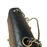 Chanel 1989 Quilted Leather Small Flap Bag