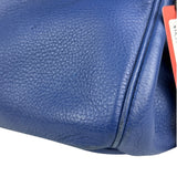 Hermes Blue Clemence Leather JPG Birkin 42 Palladium 2006