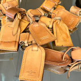 Louis Vuitton Leather Luggage Tag
