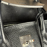 Hermes Birkin 30 Black Togo Leather Handbag 2002