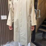 Burberry Vintage Beige Nylon Trench Coat