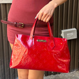 Louis Vuitton Monogram Red Vernis Wilshire PM