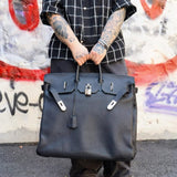 Hermes HAC Birkin 50 Black Togo 2009