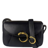 Cartier Must De Vintage Black Panthere Shoulder Bag