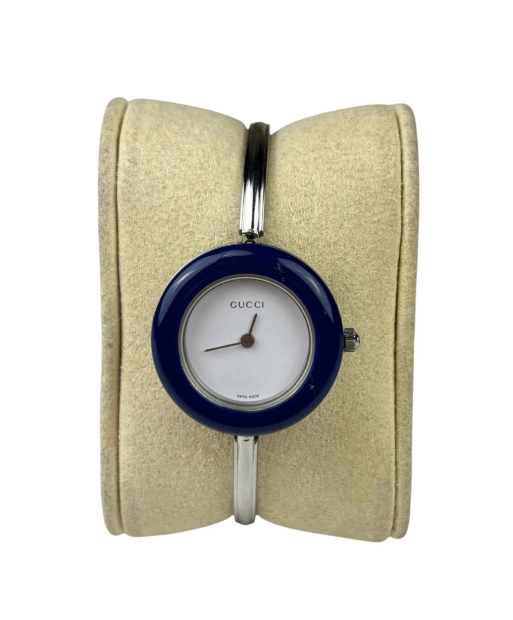 Gucci Interchangeable Stainless Steel Bezel Watch