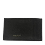 Yves Saint Laurent Black Leather Card Holder
