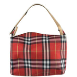 Burberry Vintage Red House Check Mini Handbag