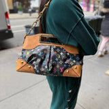 Louis Vuitton Black Murakami Judy MM Handbag