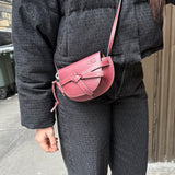 Loewe Mini Burgundy Gate Crossbody