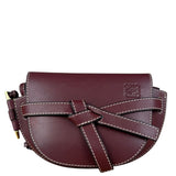 Loewe Mini Burgundy Gate Crossbody