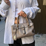 Fendi Vintage Mini Selleria Linda Leather Handbag