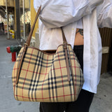 Burberry Canterbury Check Tote