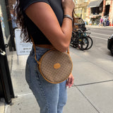 Gucci Vintage Monogram Coated Canvas Canteen Bag