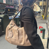 Gucci Metallic Leather Shoulder Bag