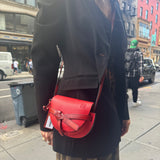 Loewe Mini Gate Crossbody Bag Red