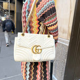 Gucci GG Ivory Marmont Bag