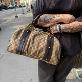 Gucci Babouska Interlocking Boston Bag