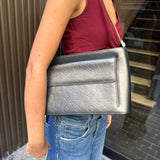 Louis Vuitton Monogram Matte Vernis Allston Black