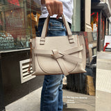 Loewe Gate Leather 2Way Top Handle Tote Bag