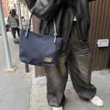 Fendi FF Wave Canvas Shoulder Tote