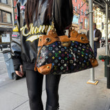 Louis Vuitton Black Murakami Ursula Handbag