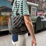 Fendi Crochet Wool Mamma Baguette