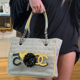 Chanel Camellia NO5 Flower Chain Tote Bag 2005