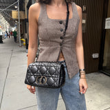 Christian Dior Medium Cannage Caro Bag