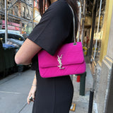 Yves Saint Laurent Pink Jersey Jamie Bag