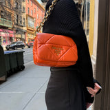 Prada Nappa Patchwork System Chain Bag