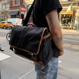 Coach Vintage Canvas Leather Messenger Bag